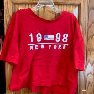 Cute red New York shirt